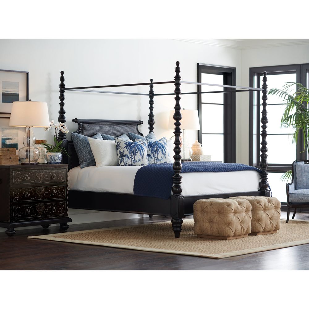 Beds Sovereign Poster Bed 6/6 King - Tamarind