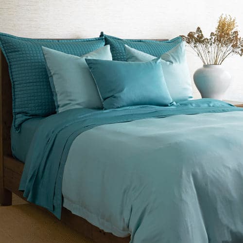 Ready-to-Bed 2.0 Quilted Pillow-Ann Gish-ANNGISH-PWTQ3630-AQU-BeddingAqua-5-France and Son