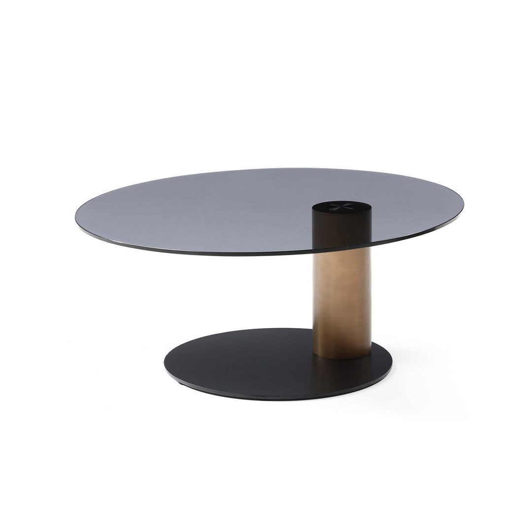 Renata Coffee Table-Whiteline Modern Living-WHITELINE-CT1932-BLK/BRZ-Coffee Tables-3-France and Son