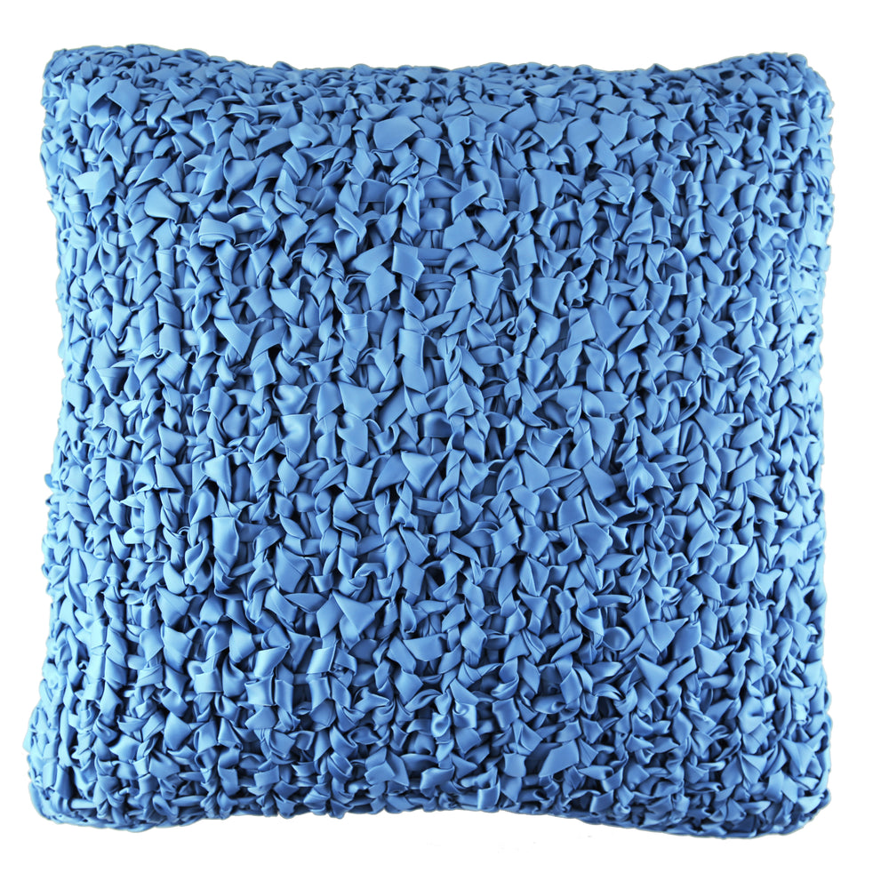 Ribbon Knit Pillow-Ann Gish-ANNGISH-PWRI2020-BLE-PillowsBlue-2-France and Son