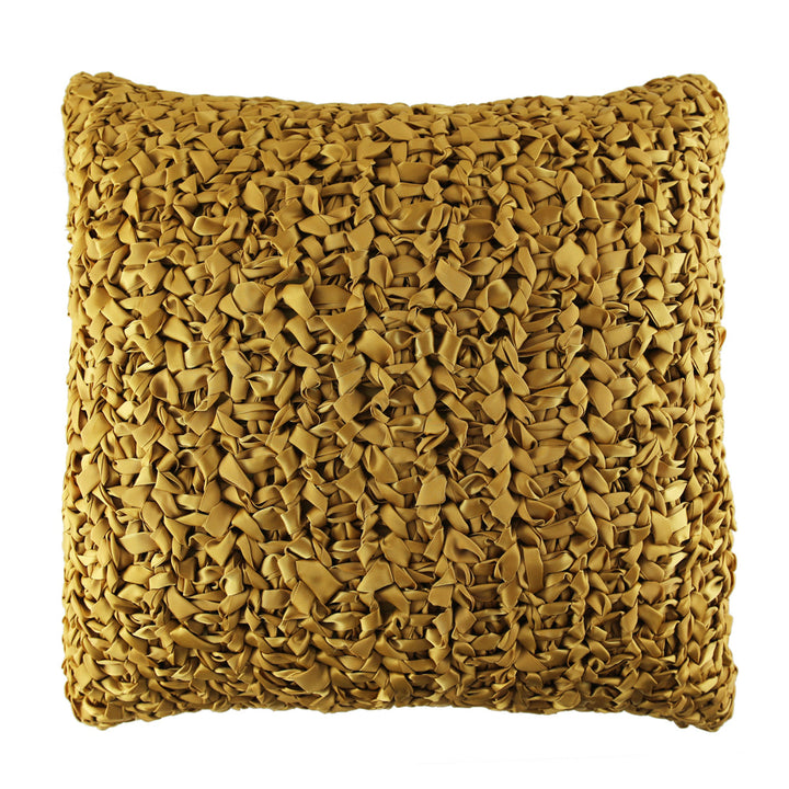 Ribbon Knit Pillow-Ann Gish-ANNGISH-PWRI2020-GLD-PillowsGold-7-France and Son