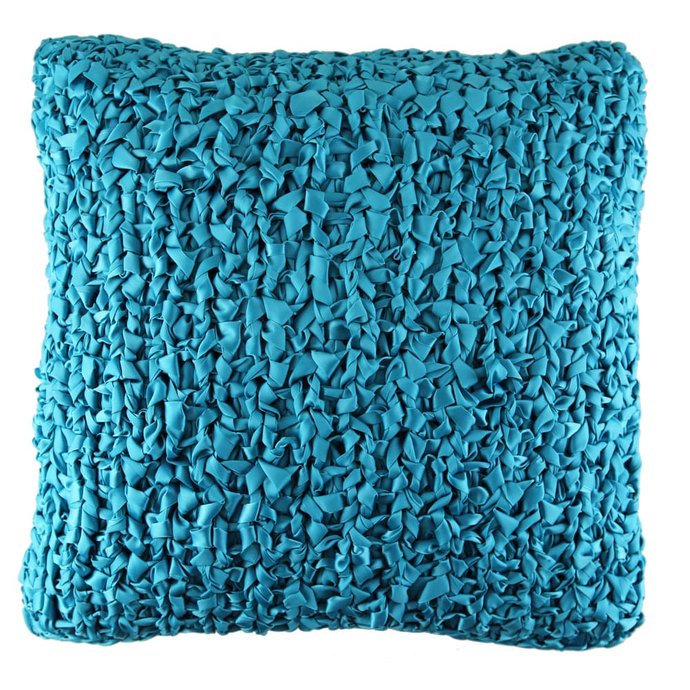 Ribbon Knit Pillow-Ann Gish-ANNGISH-PWRI2020-TUR-PillowsTurquoise-15-France and Son