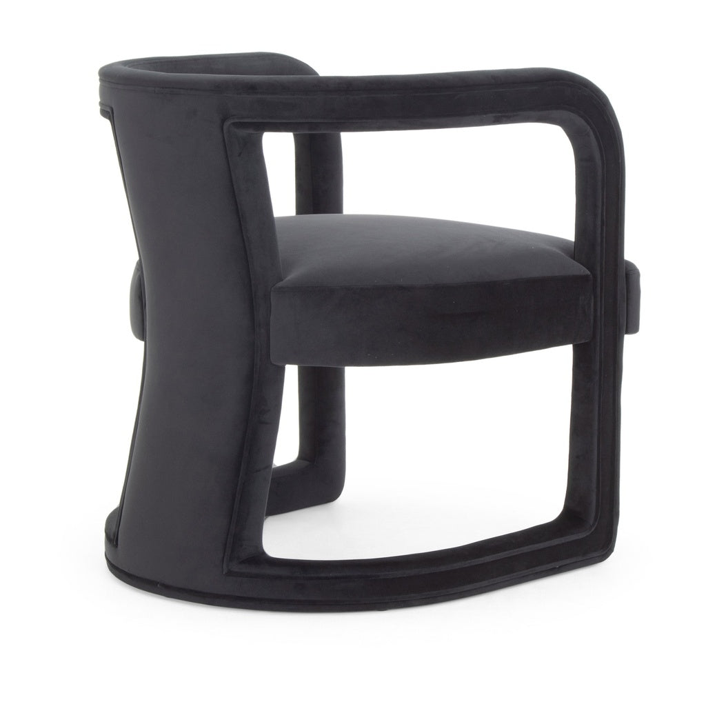 Rory Accent Chair-Urbia-URBIA-VSD-RORY-C-BLK-Lounge ChairsBlack-5-France and Son