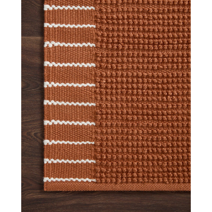 Magnolia Home By Joanna Gaines x Loloi Sadie Terracotta 3'-6" x 5'-6" Accent Rug