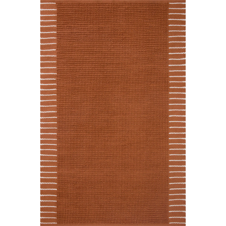 Magnolia Home By Joanna Gaines x Loloi Sadie Terracotta 3'-6" x 5'-6" Accent Rug