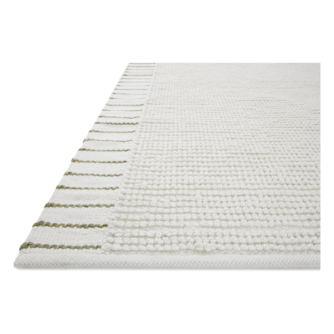 Magnolia Home By Joanna Gaines x Loloi Sadie White 2'-3" x 3'-9" Accent Rug