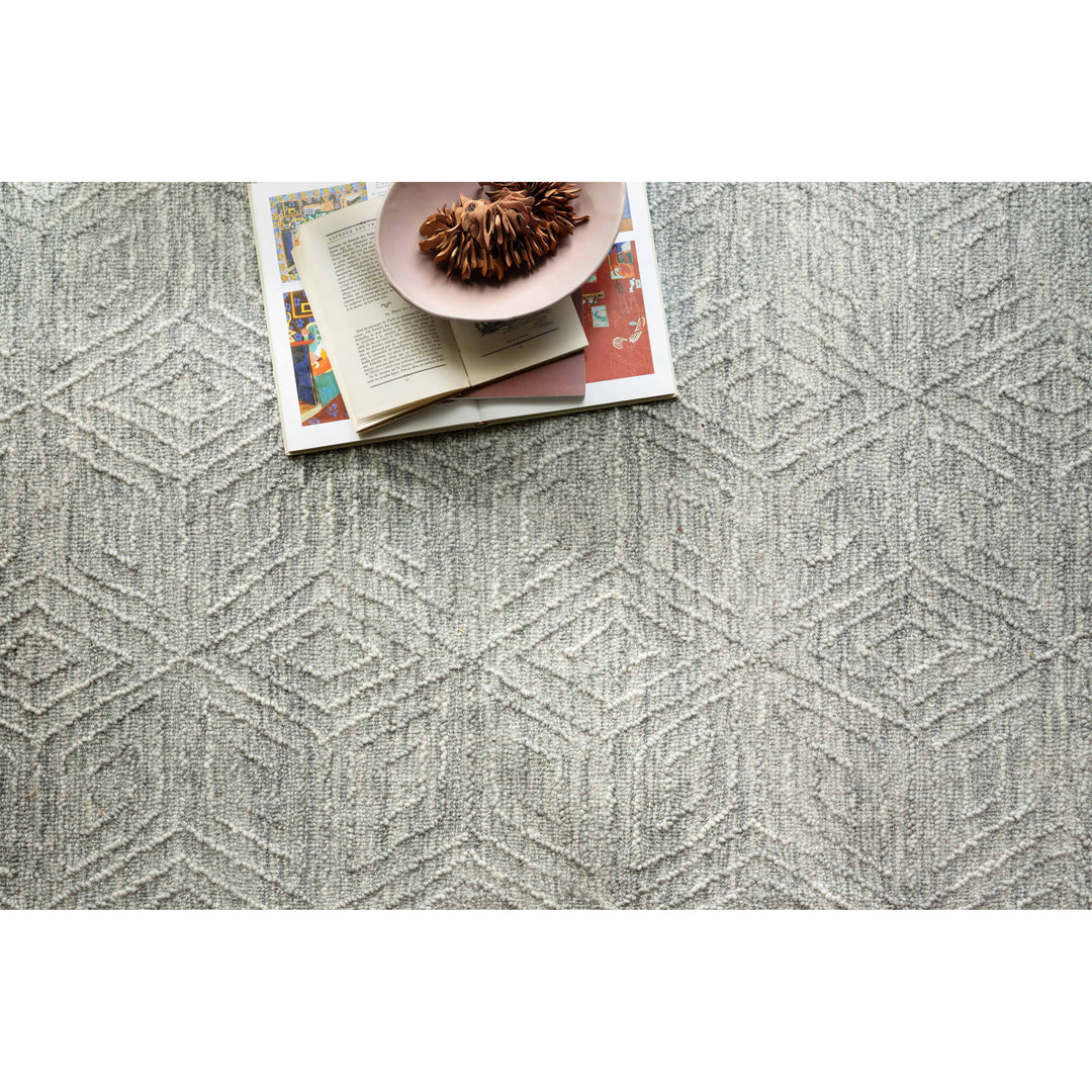 Magnolia Home By Joanna Gaines x Loloi Sarah Sky 18" x 18" Sample Rug