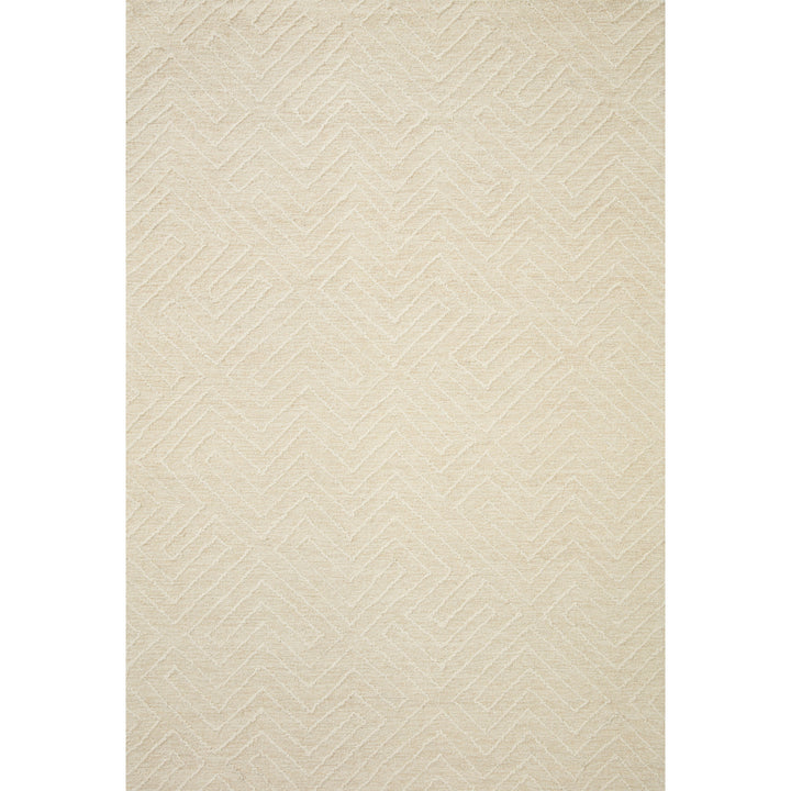 Magnolia Home By Joanna Gaines x Loloi Sarah Ivory 18" x 18" Sample Rug