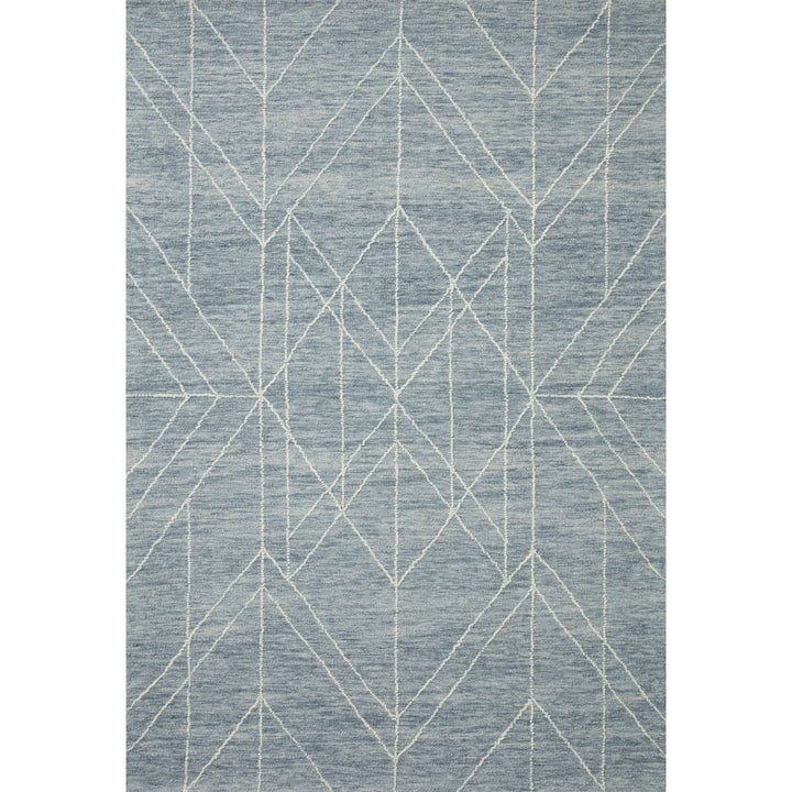 Magnolia Home By Joanna Gaines x Loloi Sarah Denim 2'-6" x 9'-9" Runner Rug