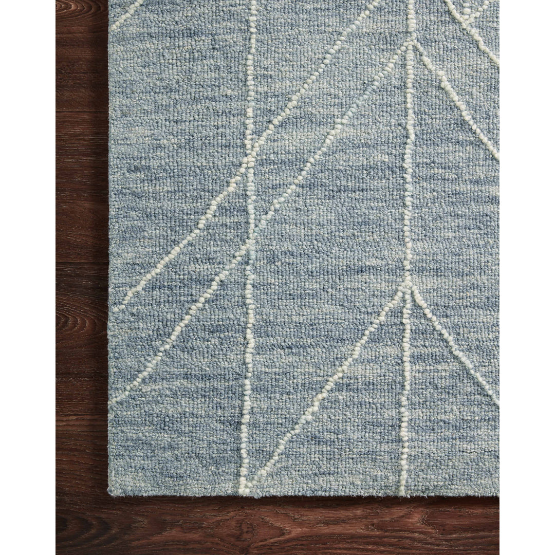 Magnolia Home By Joanna Gaines x Loloi Sarah Denim 2'-6" x 9'-9" Runner Rug