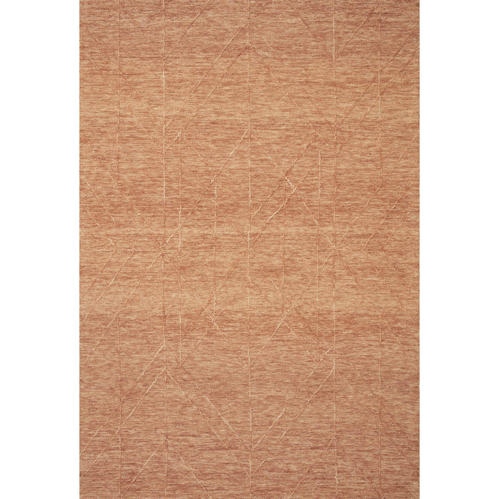 Magnolia Home By Joanna Gaines x Loloi Sarah Terracotta 18" x 18" Sample Rug