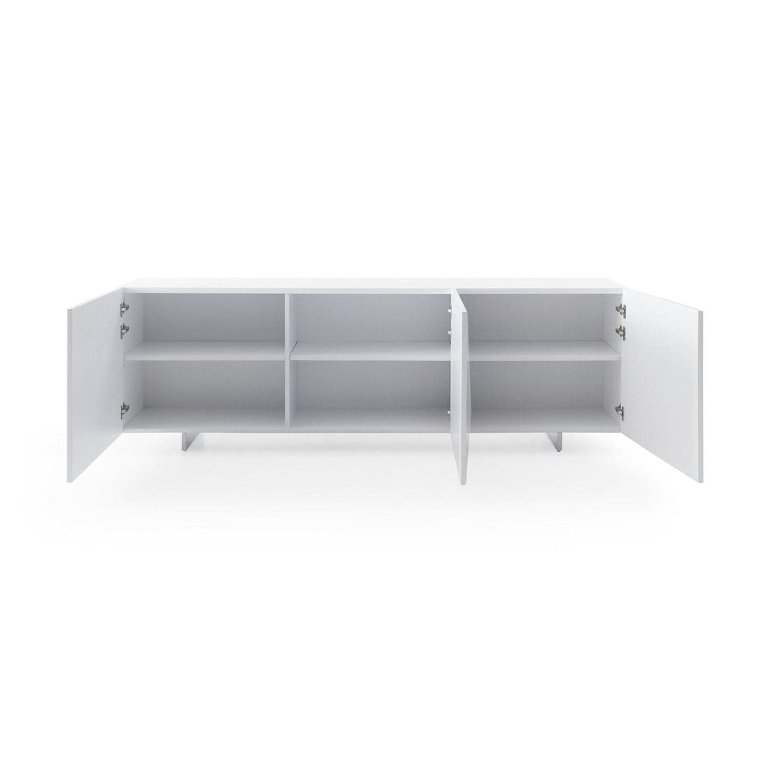 Geneva Buffet-Whiteline Modern Living-WHITELINE-SB1640-WHT-Sideboards & CredenzasWhite-3-France and Son