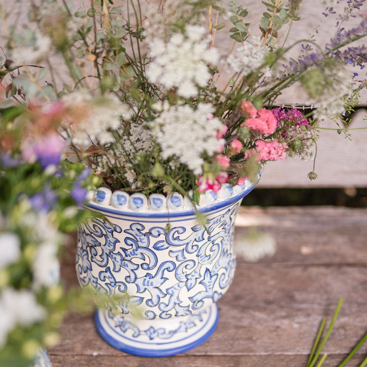 Scorrimento Blu Planter