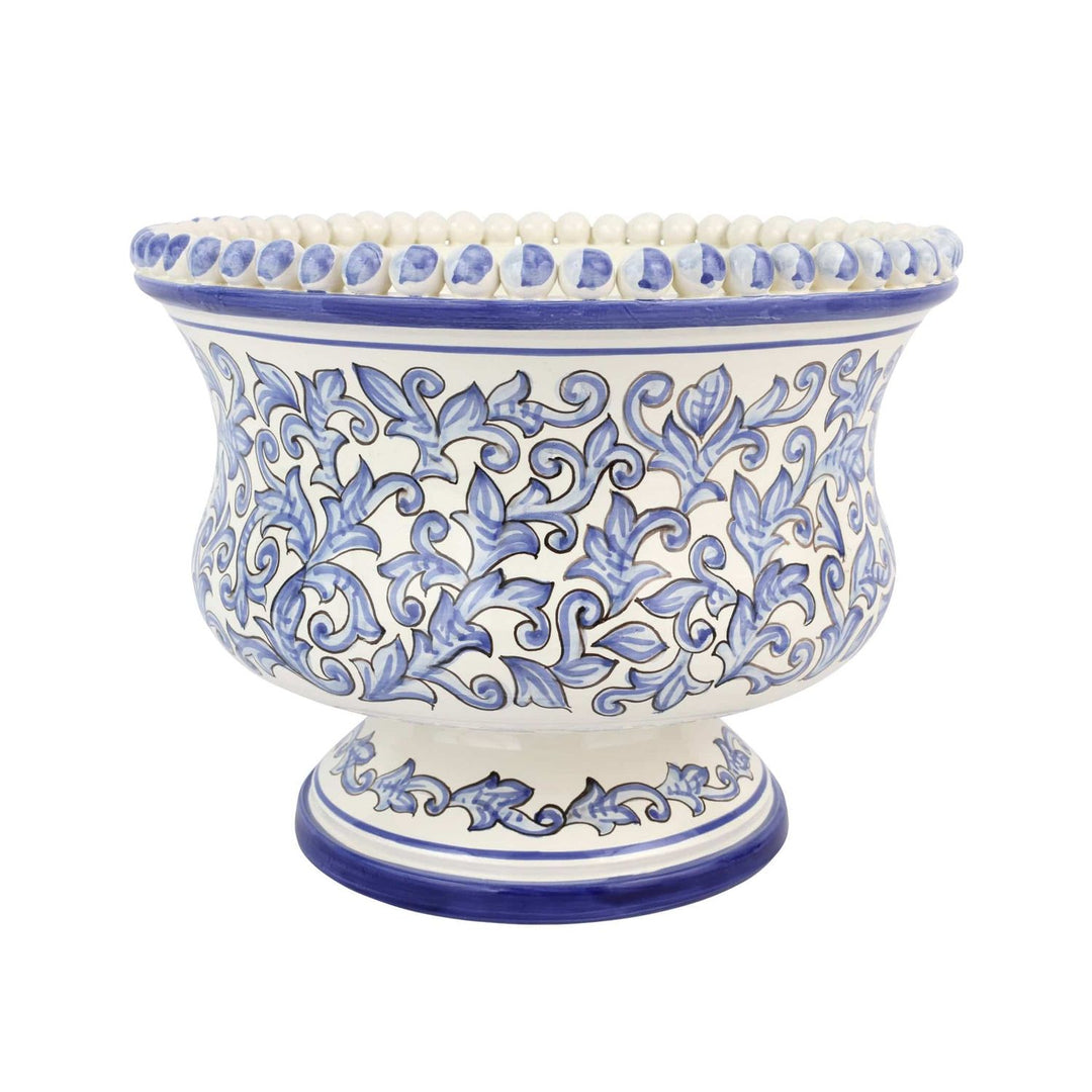 Scorrimento Blu Planter - Large