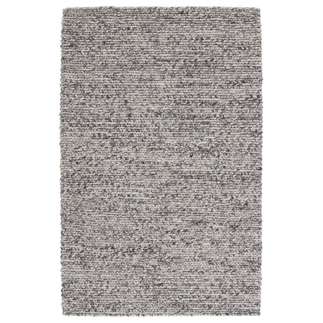 Jaipur Living Braiden Handmade Solid Gray/ Ivory Area Rug (8'X10')