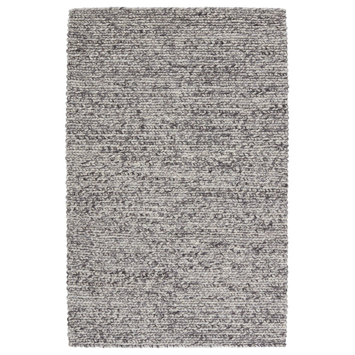 Jaipur Living Braiden Handmade Solid Gray/ Ivory Area Rug (8'X10')