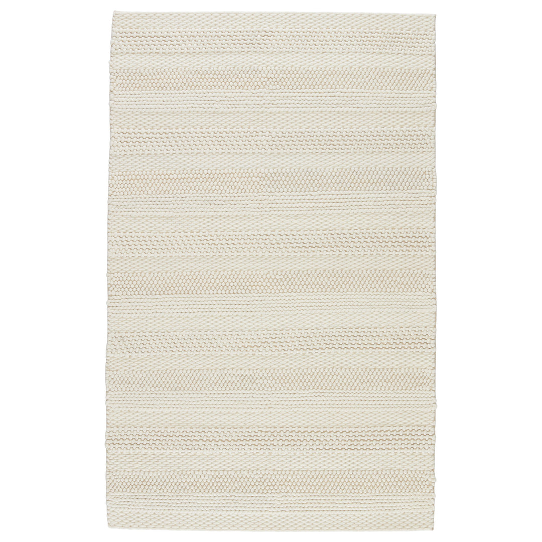 Jaipur Living Lagom Handmade Solid Ivory Area Rug (8'X10')