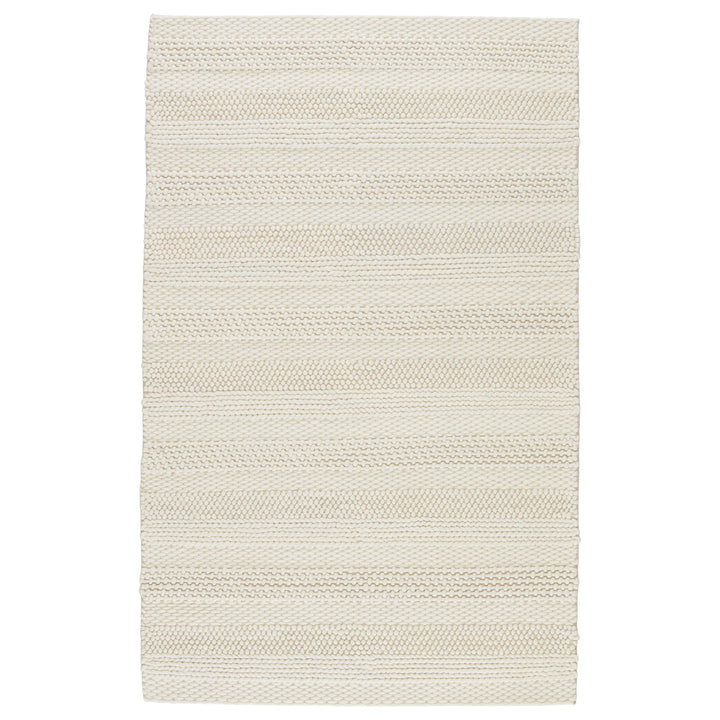 Jaipur Living Lagom Handmade Solid Ivory Area Rug (8'X10')