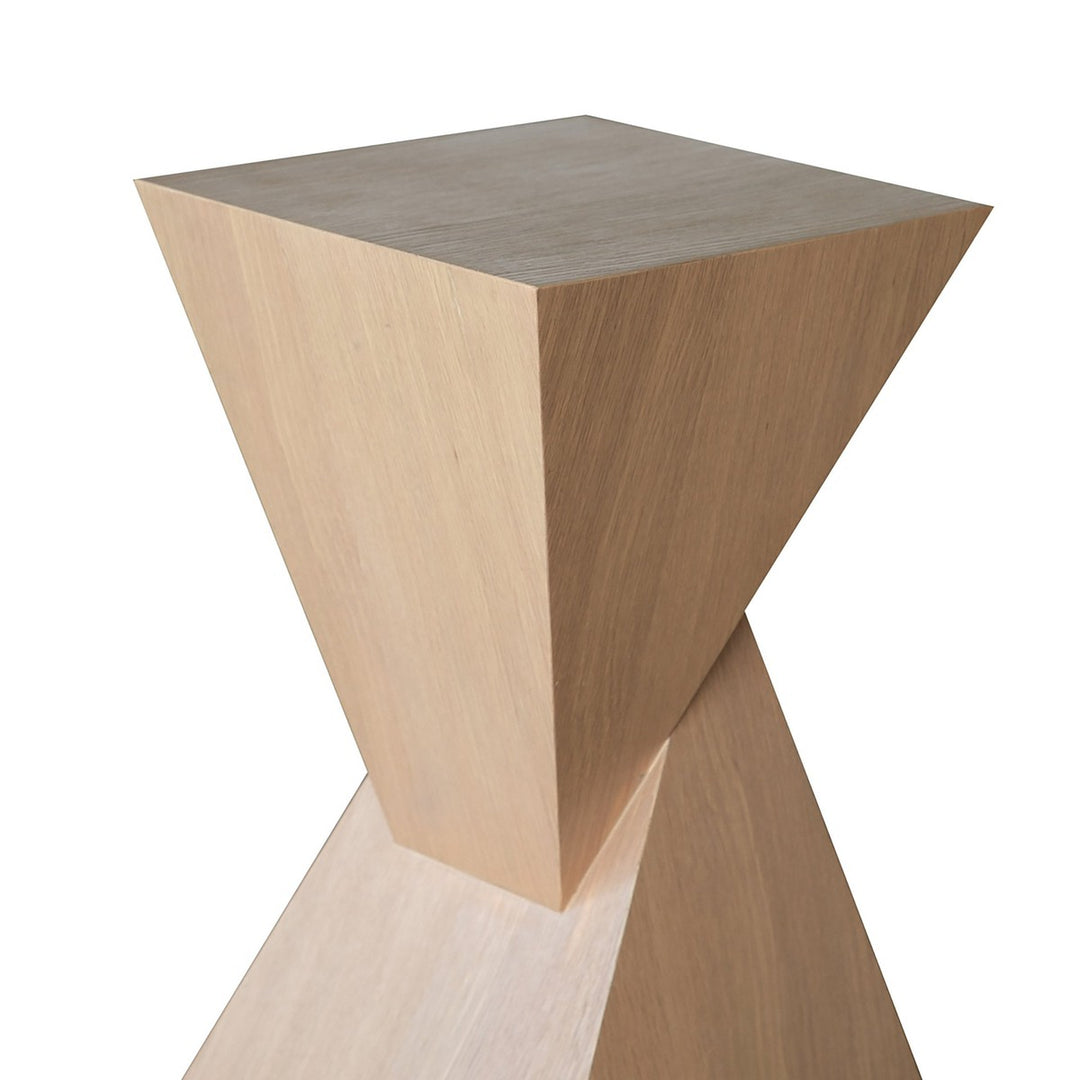 Scout - Sculptural Occassional Table In Natural Oak