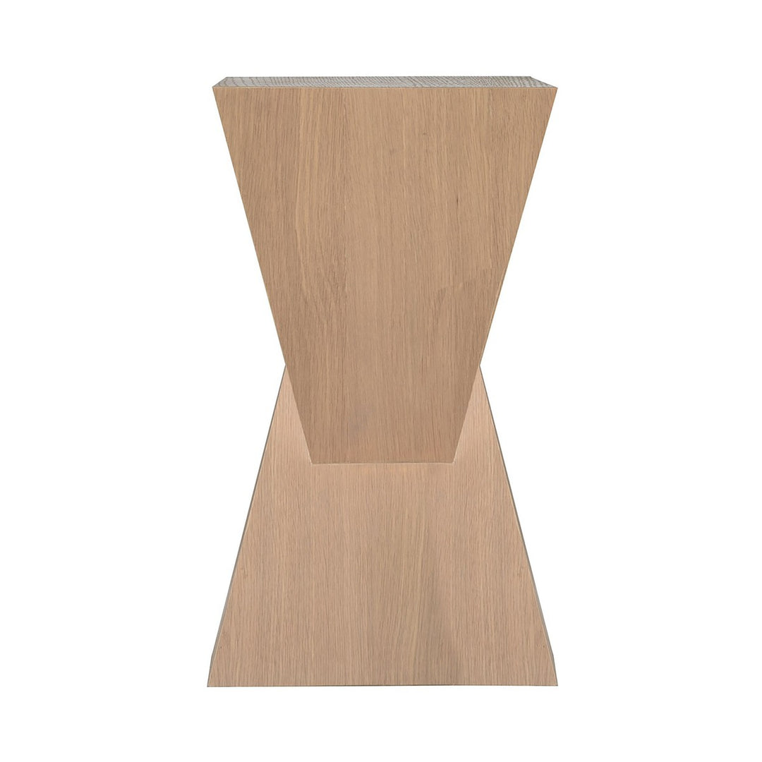 Scout - Sculptural Occassional Table In Natural Oak