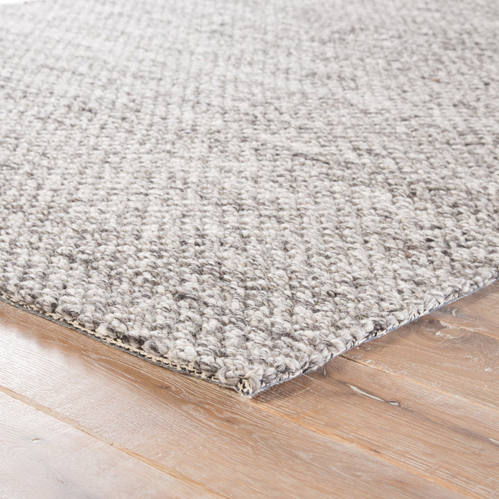 Jaipur Living Karlstadt Handmade Solid Gray/ Silver Area Rug (2'X3')