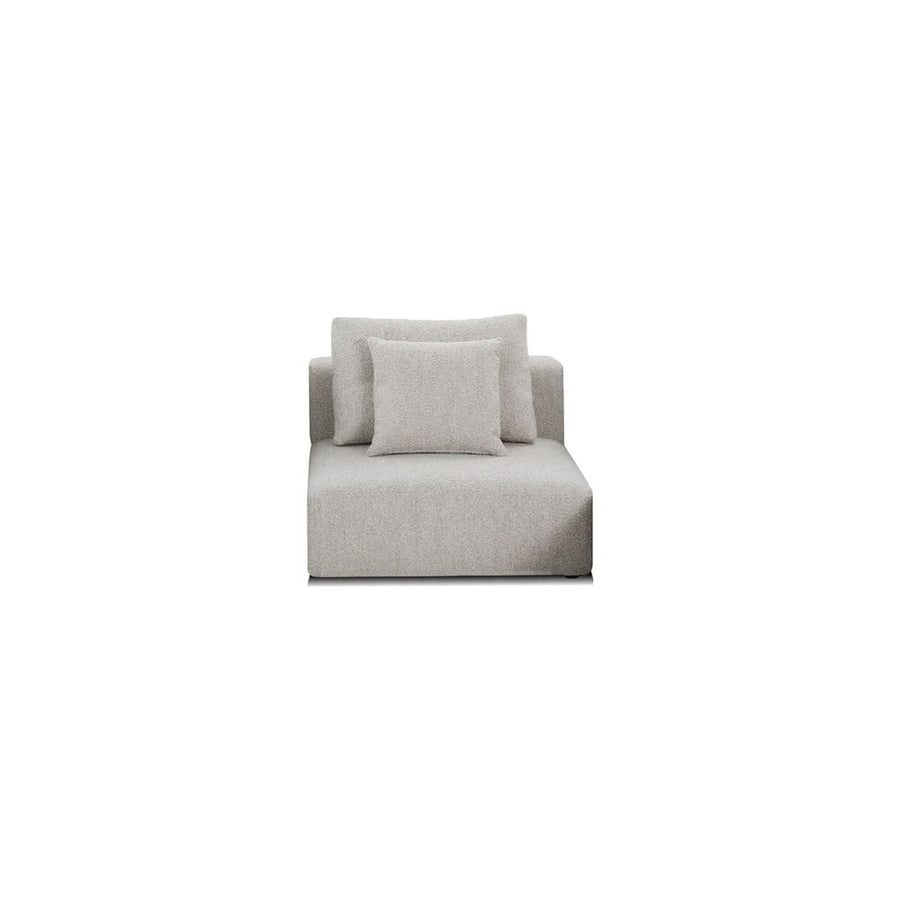 Sectionals: Parts Como Armless Bone Rib Weave / Bone Rib Weave Cushion Fabric