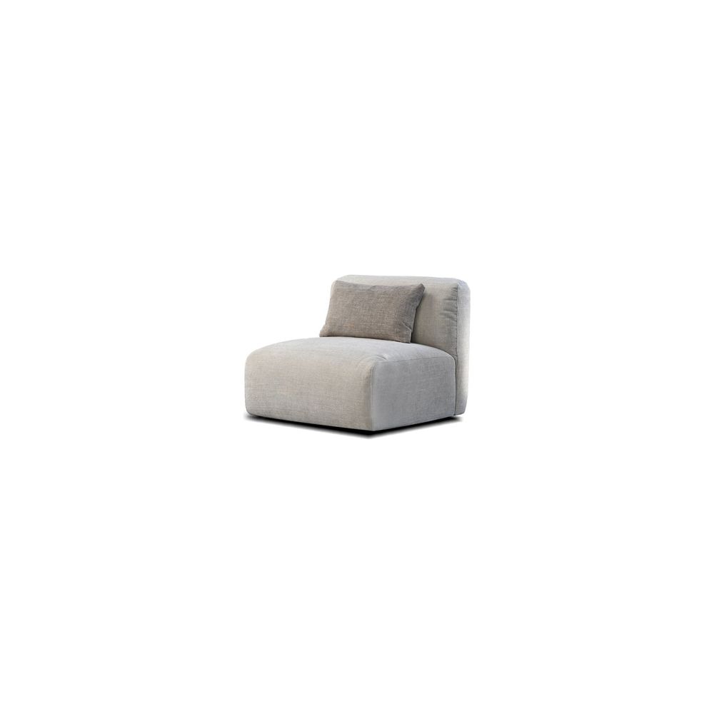 Sectionals: Parts Maarten Armless Desert Taupe Tweed Fabric