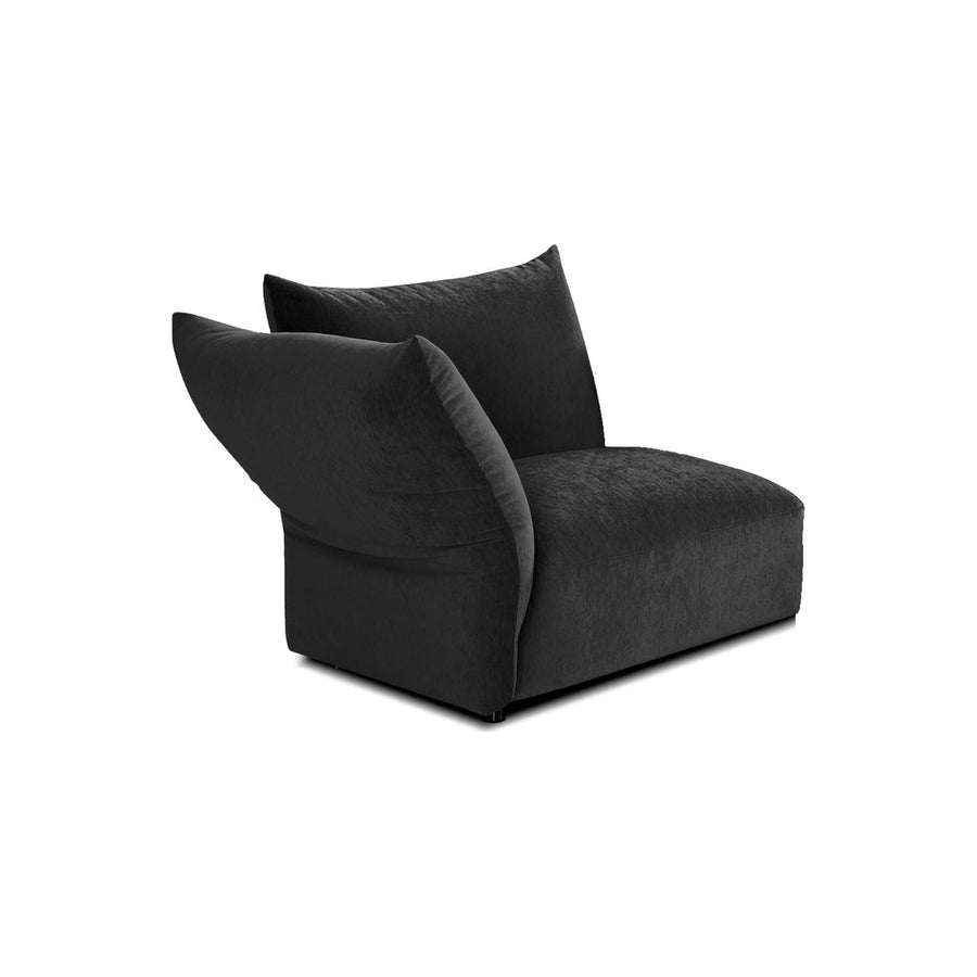 Sectionals: Parts Tavora Lsf Carbon Black Fabric