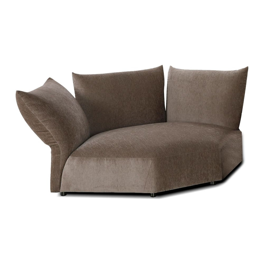 Sectionals: Parts Tavora 3 Back Corner Warm Taupe Fabric