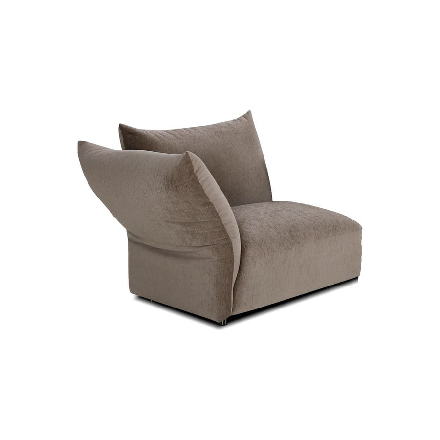 Sectionals: Parts Tavora Lsf Warm Taupe Fabric