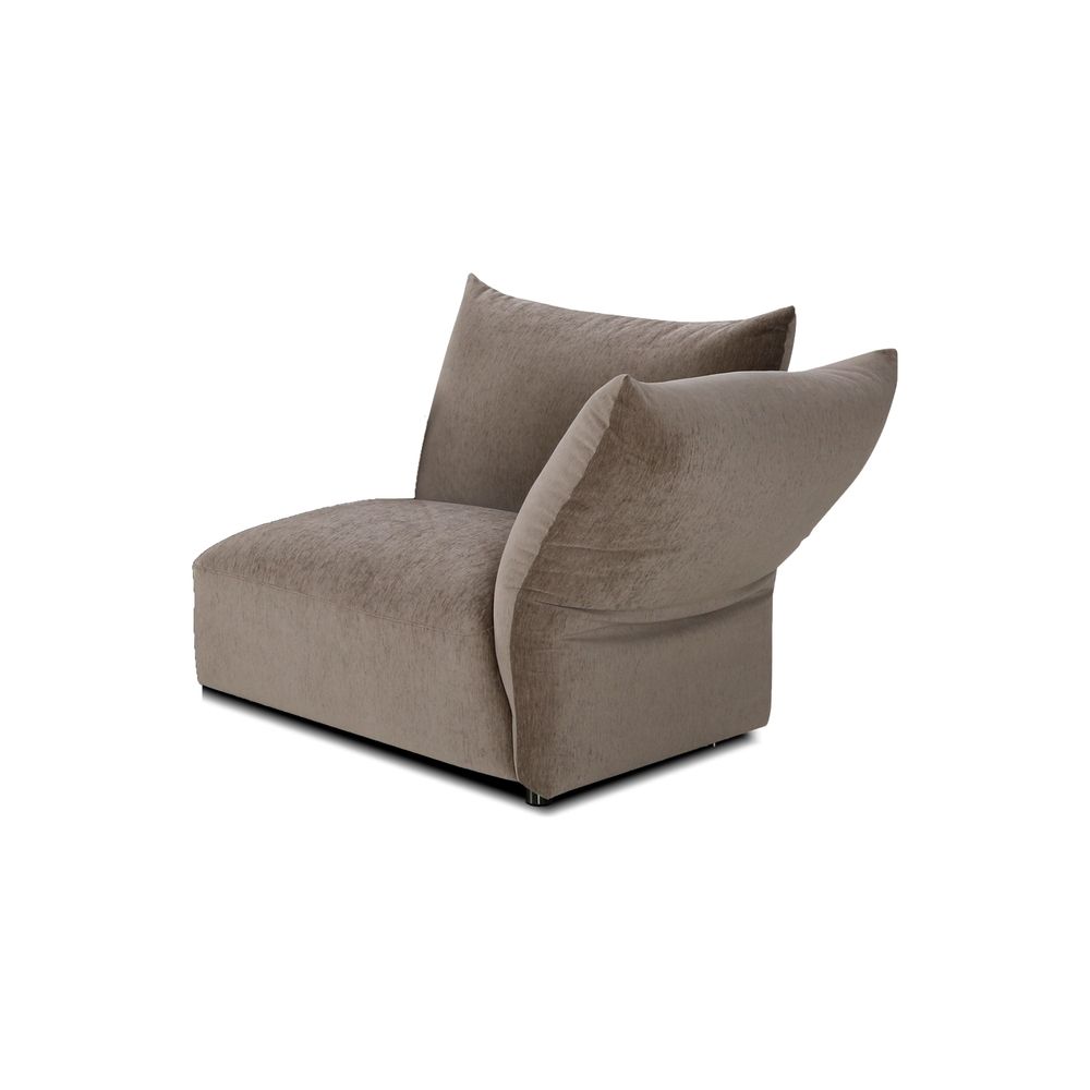 Sectionals: Parts Tavora Rsf Warm Taupe Fabric