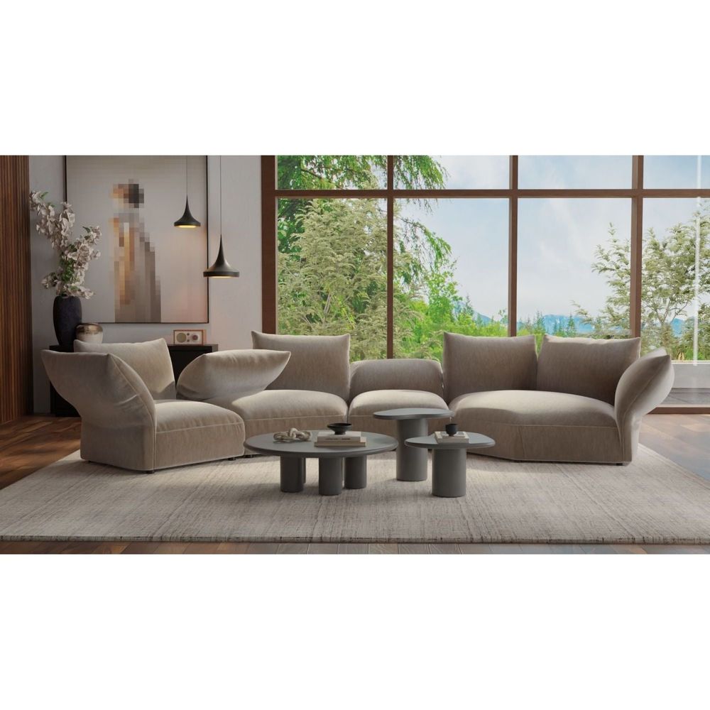Sectionals Tavora 4-Piece Sectional - Warm Taupe