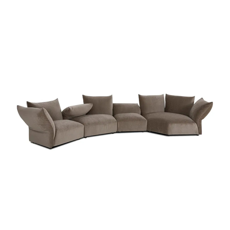 Sectionals Tavora 4-Piece Sectional - Warm Taupe