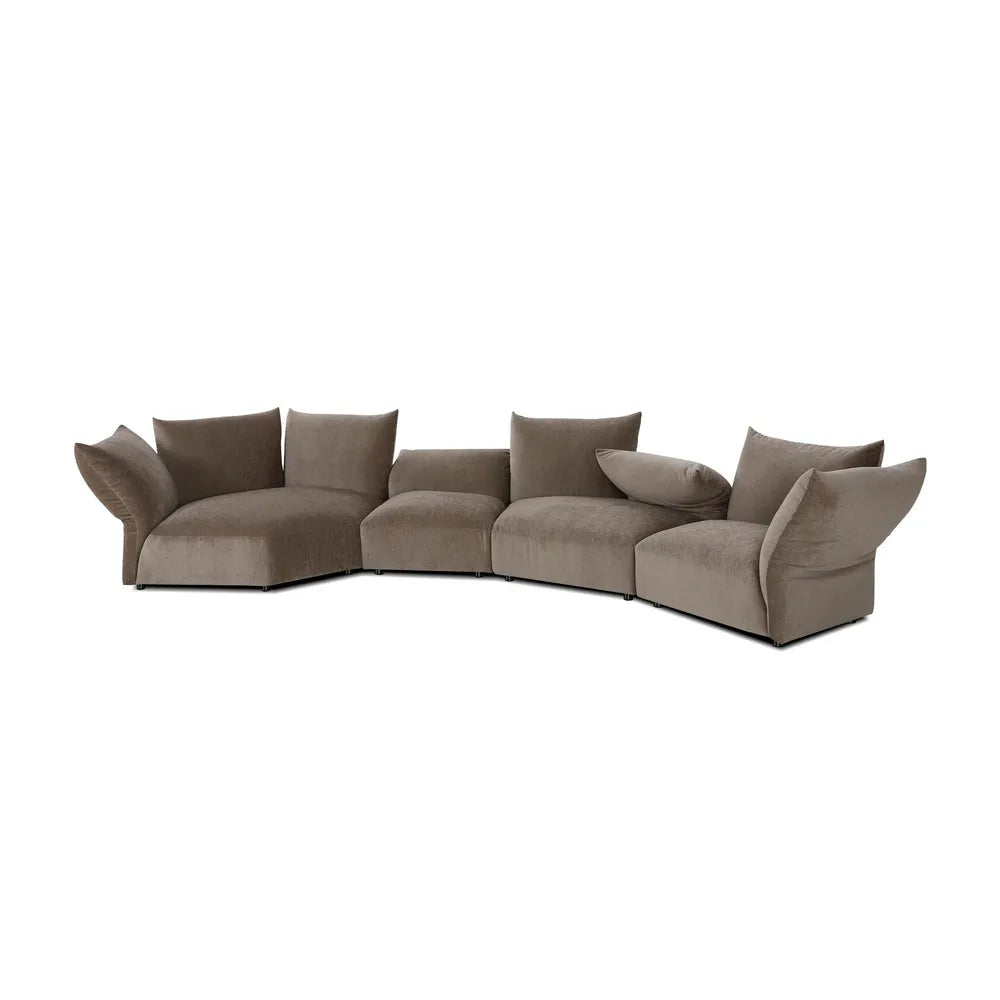 Tavora 4-Piece Sectional - Warm Taupe