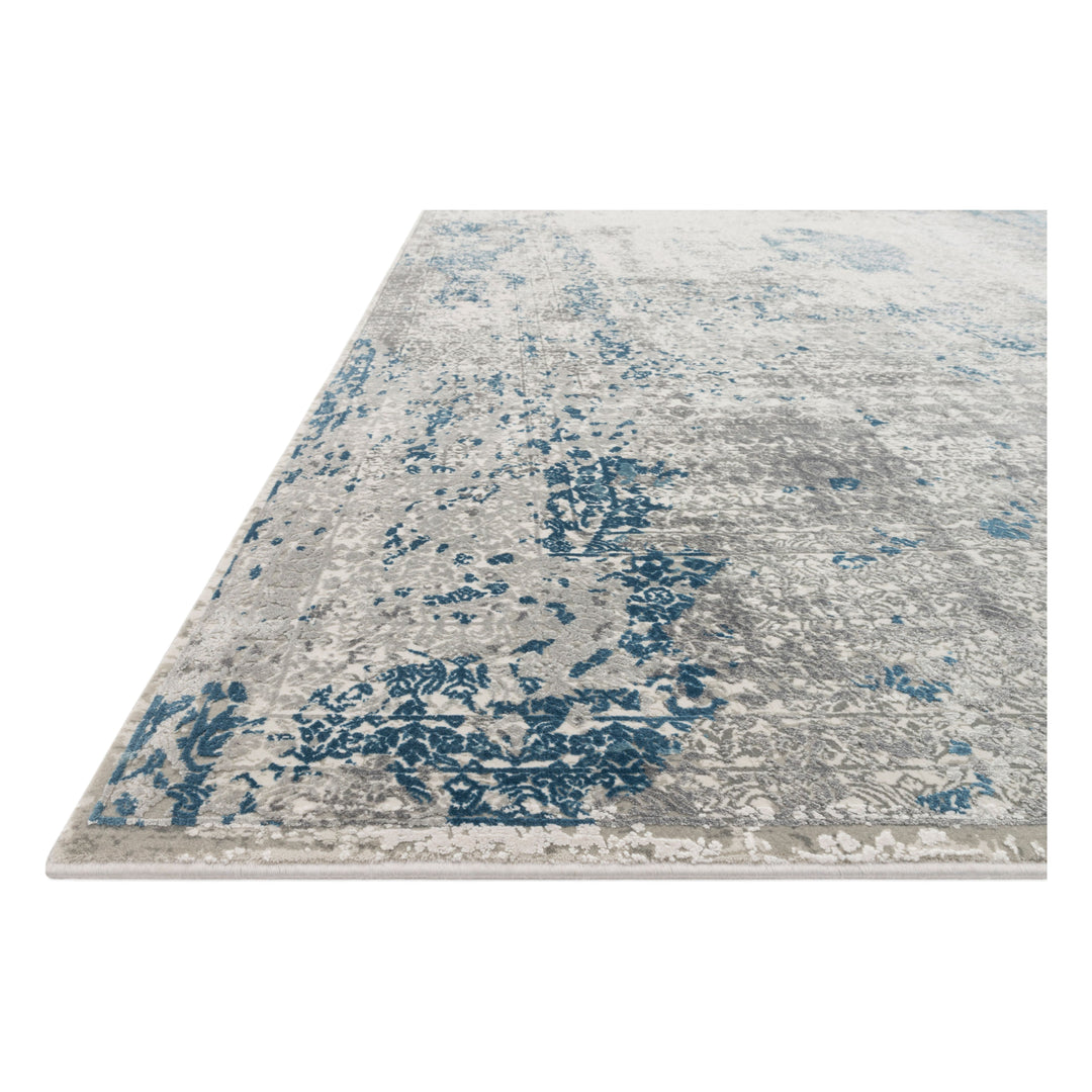 Loloi Sienne Dove / Ocean 18" x 18" Sample Rug