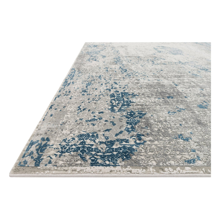 Loloi Sienne Dove / Ocean 3'-7" x 5'-7" Accent Rug