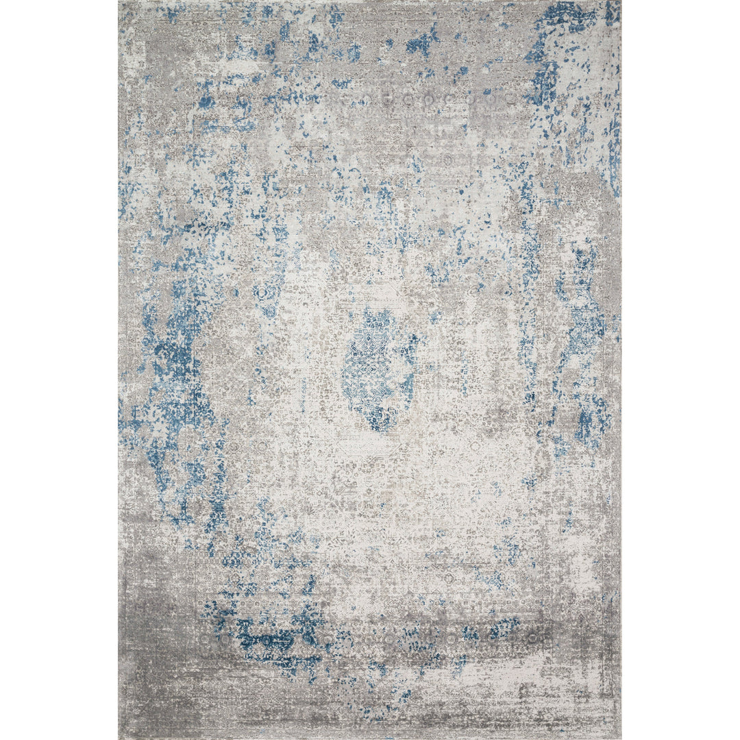 Loloi Sienne Dove / Ocean 2'-7" x 12'-0" Runner Rug