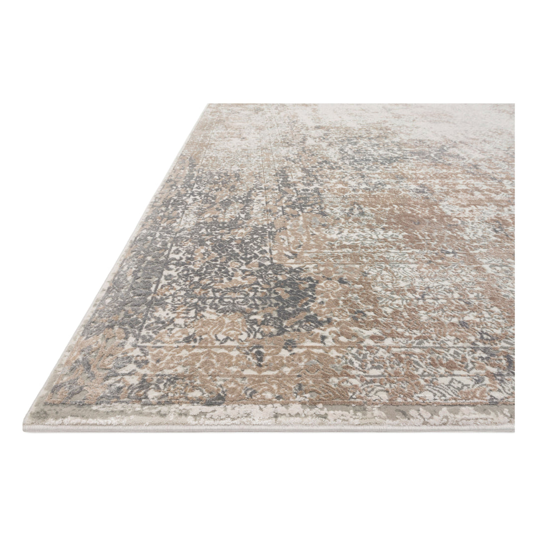 Loloi Sienne Ivory / Pebble 3'-7" x 5'-7" Accent Rug