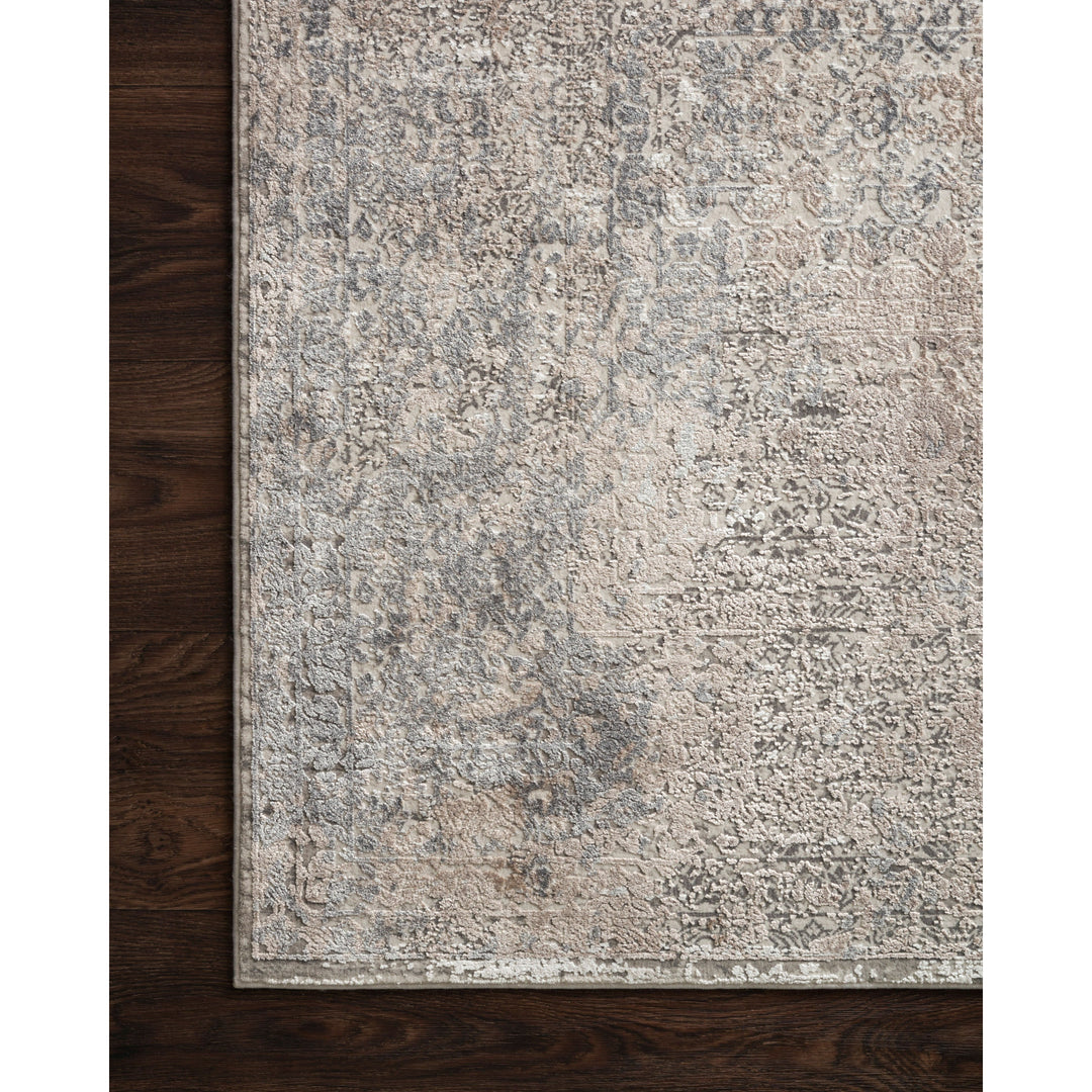 Loloi Sienne Ivory / Pebble 2'-7" x 12'-0" Runner Rug