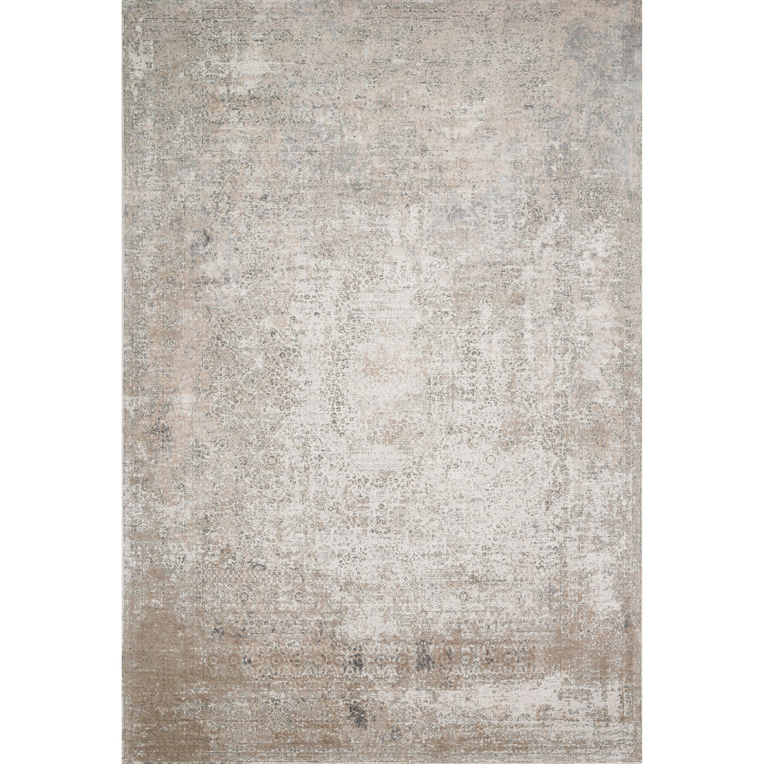 Loloi Sienne Ivory / Pebble 3'-7" x 5'-7" Accent Rug