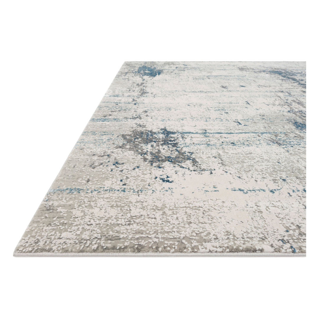 Loloi Sienne Ivory / Ocean 18" x 18" Sample Rug