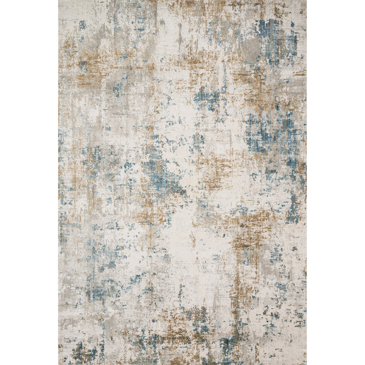 Loloi Sienne Ivory / Gold 18" x 18" Sample Rug