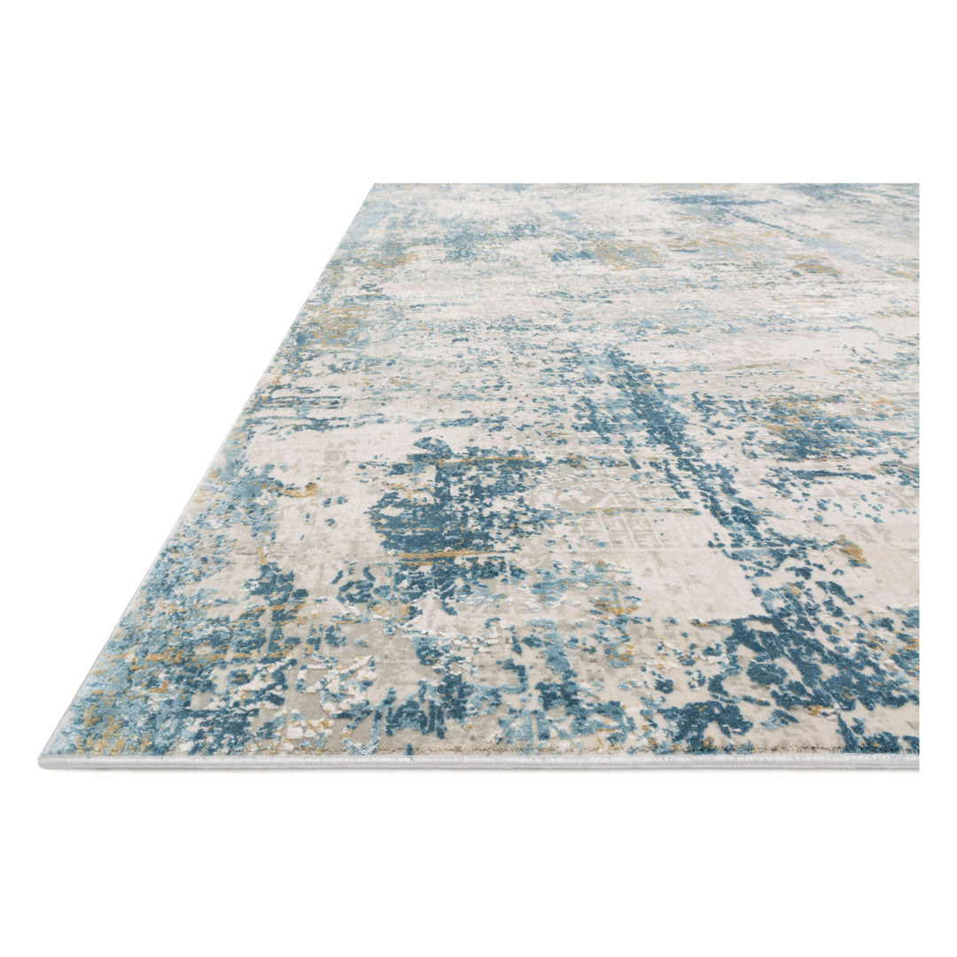 Loloi Sienne Grey / Blue 3'-7" x 5'-7" Accent Rug