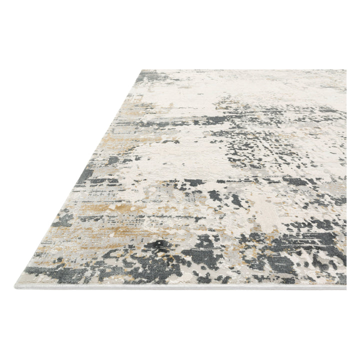 Loloi Sienne Ivory / Granite 2'-7" x 12'-0" Runner Rug