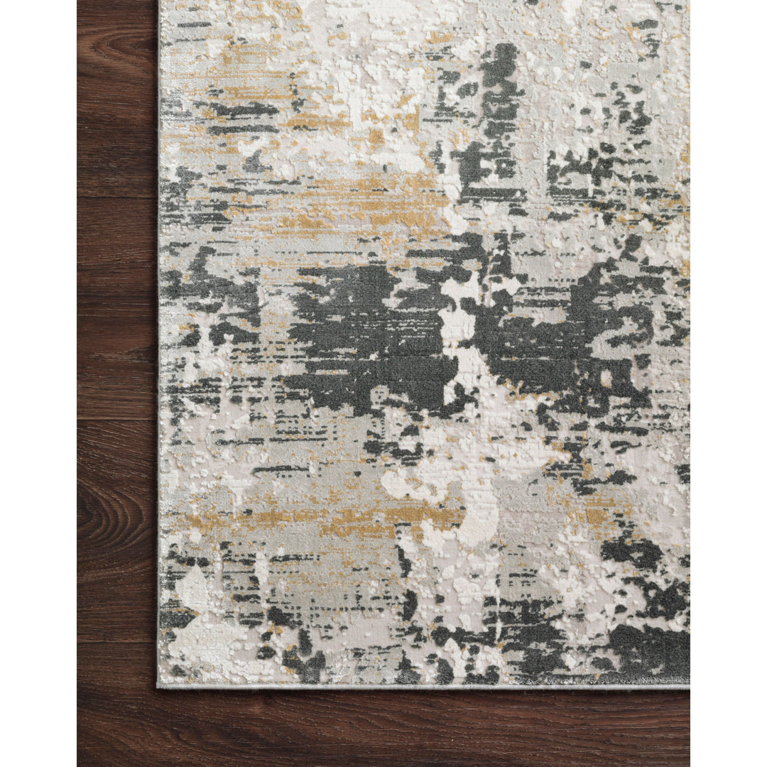 Loloi Sienne Ivory / Granite 2'-7" x 12'-0" Runner Rug