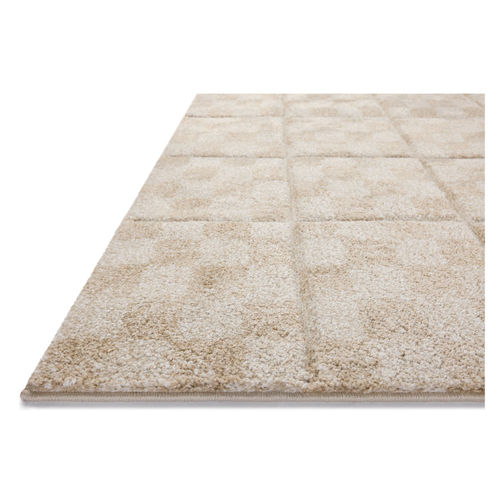 Loloi Silas Oatmeal / Sand 5'-3" x 7'-8" Area Rug