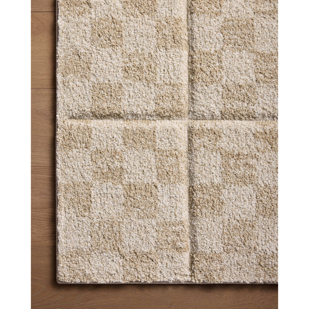 Loloi Silas Oatmeal / Sand 6'-7" x 9'-2" Area Rug