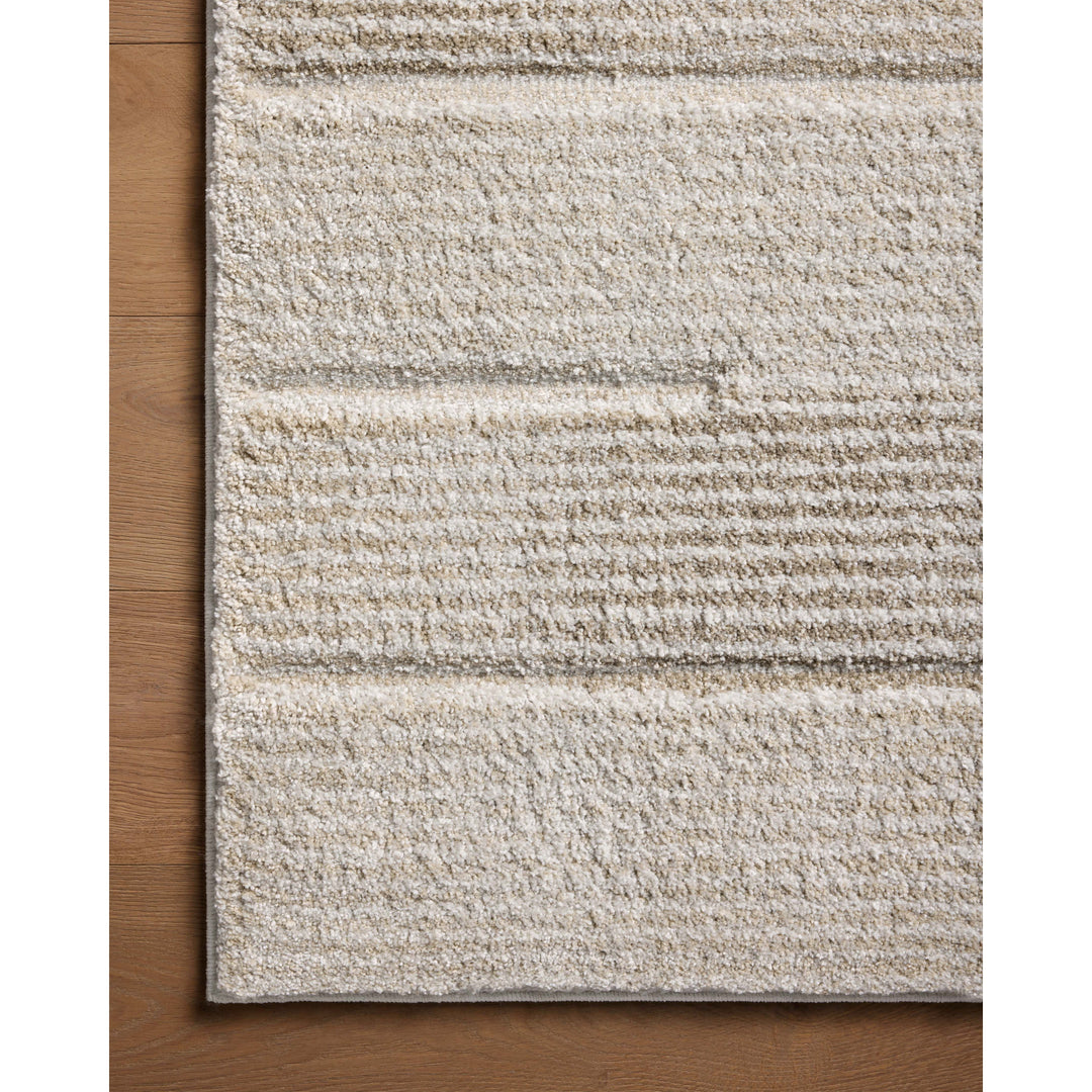 Loloi Silas Fog / Natural 18" x 18" Sample Rug