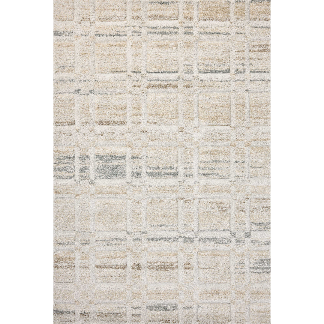 Loloi Silas Bone / Multi 18" x 18" Sample Rug