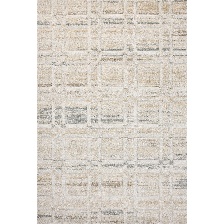 Loloi Silas Bone / Multi 18" x 18" Sample Rug